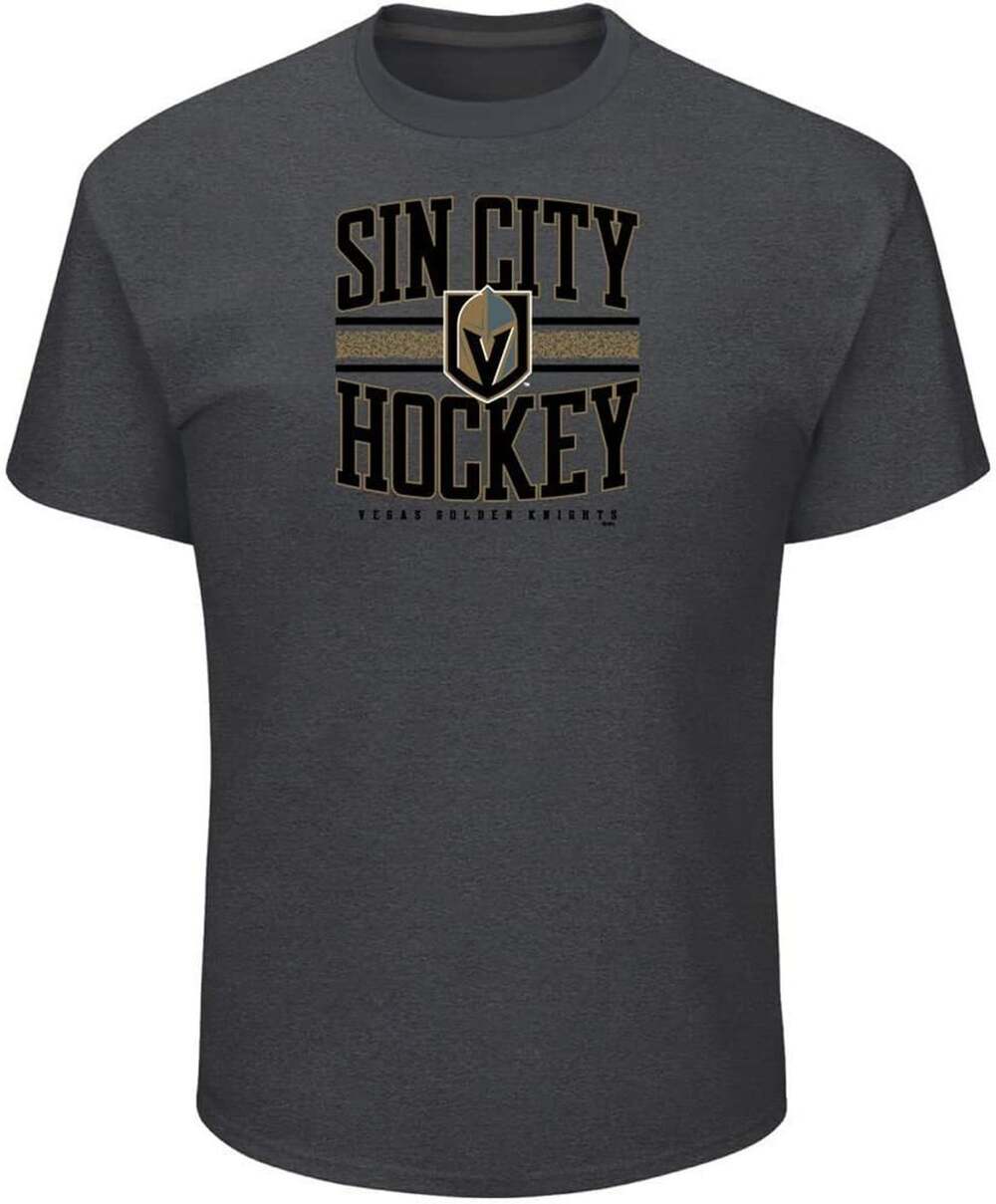 Majestic NHL Men's Las Vegas Golden Knights Sin City T-Shirt